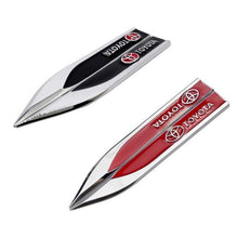 Load image into Gallery viewer, 2pcs Toyota Logo Blade Fender Emblem Stickers

