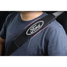 Load image into Gallery viewer, 2pcs Ford Logo Seat Belt Pads
