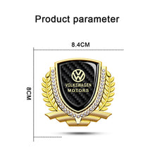 Load image into Gallery viewer, Volkswagen Shield Emblem Sticker
