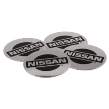 Load image into Gallery viewer, 4pcs 56mm Nissan Logo Wheel Centre Stickers
