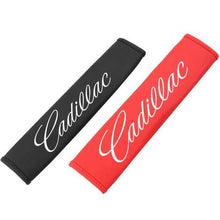 Load image into Gallery viewer, 2pcs Cadillac Logo Seat Belt Pads
