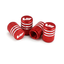 Load image into Gallery viewer, Cadillac V Logo Tire Valve Caps
