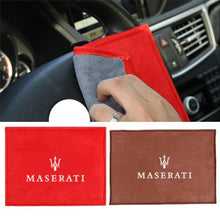 Load image into Gallery viewer, Plush Cleaning Cloth Towel for Maserati

