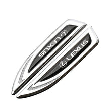 Load image into Gallery viewer, 2pcs Lexus Fender Emblems
