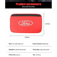 Load image into Gallery viewer, 2pcs Ford Logo Seat Belt Pads

