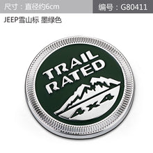 Load image into Gallery viewer, Sticker &amp; Grille Trail Rated for Jeep

