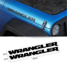 Load image into Gallery viewer, 2pcs Wrangler Logo Decal Stickers
