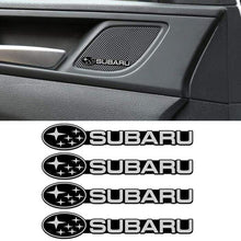 Load image into Gallery viewer, 4pcs Subaru Door Speaker Emblem Stickers
