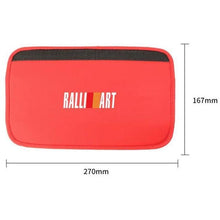 Load image into Gallery viewer, 2pcs Mitsubishi Ralli Art Logo Seat Belt Pads
