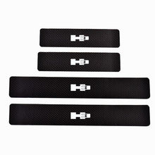 Load image into Gallery viewer, 4pcs/Set Hummer H3 Threshold Plate Car Door- black white
