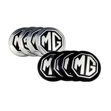 Load image into Gallery viewer, 4pcs 56mm Wheel Center Stickers For MG - Black
