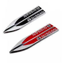 Load image into Gallery viewer, Nissan Logo Blade Fender Emblem

