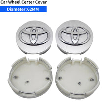 Load image into Gallery viewer, 58/62mm wheel center caps toyota

