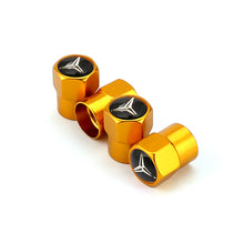 Load image into Gallery viewer, 4pcs Mercedes-Benz Logo Tire Valve Caps
