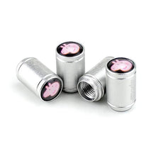 Load image into Gallery viewer, 4pcs Peppa Pig Logo Tire Valve Caps
