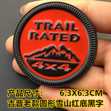 Load image into Gallery viewer, Sticker &amp; Grille Trail Rated for Jeep
