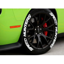 Load image into Gallery viewer, 4/8pcs Speed Hunters Letter Wheels Tire Stickers
