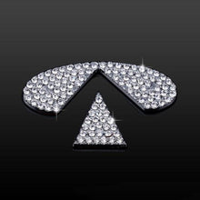 Load image into Gallery viewer, Rhinestone Steering Wheel Emblem Sticker
