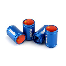 Load image into Gallery viewer, 4pcs China Flag Logo Tire Valve Caps
