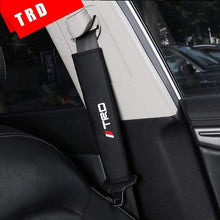 Load image into Gallery viewer, 2pcs Toyota TRD Logo Seat Belt Pads
