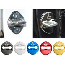 Load image into Gallery viewer, 4pcs Mitsubishi Logo Door Lock Cover Lancer EX ASX
