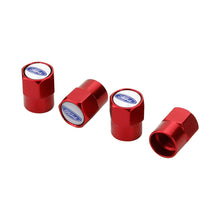 Load image into Gallery viewer, 4pcs Ford Blue Logo Tire Valve Caps
