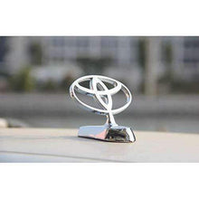 Load image into Gallery viewer, Silver Toyota Hood Emblem
