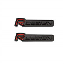 Load image into Gallery viewer, 2pcs Volvo R DESIGN Emblem Stickers
