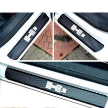 Load image into Gallery viewer, 4pcs/Set Hummer H3 Sticker Door Sill Scuff Plate
