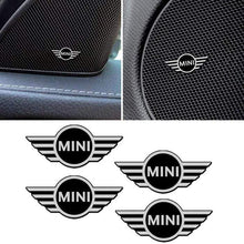 Load image into Gallery viewer, 4pcs Mini Cooper Door Speaker Emblem Stickers
