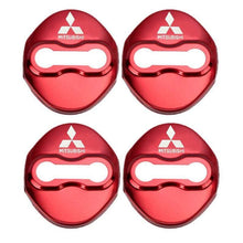 Load image into Gallery viewer, 4pcs Mitsubishi Logo Door Lock Cover Lancer EX ASX
