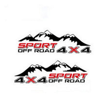 Load image into Gallery viewer, 2pcs 4x4 Off Road Vinyl Stickers
