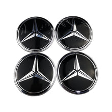 Load image into Gallery viewer, 4pcs 56.5mm Mercedes-Benz Wheel Hub Stickers
