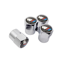 Load image into Gallery viewer, 4pcs BMW M Power Logo Tire Valve Caps
