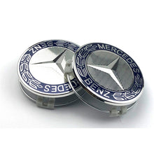 Load image into Gallery viewer, 4pcs Wheel Center Caps for Mercedes-Benz 75mm
