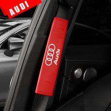 Load image into Gallery viewer, 2pcs Audi Logo Seat Belt Pads
