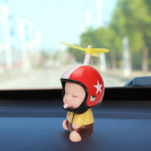 Load image into Gallery viewer, Dolls With Helmet Car Ornament
