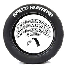 Load image into Gallery viewer, 4/8pcs Speed Hunters Letter Wheels Tire Stickers
