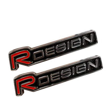 Load image into Gallery viewer, 2pcs Volvo R DESIGN Emblem Stickers
