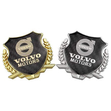 Load image into Gallery viewer, Volvo Motors Carbon Shield Logo Emblem
