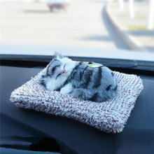 Load image into Gallery viewer, Cat Bamboo Charcoal Car Ornaments
