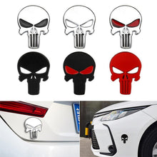 Load image into Gallery viewer, Punisher Skull Emblem Sticker
