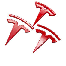 Load image into Gallery viewer, 3pcs/Set Tesla Model Y Emblem Stickers
