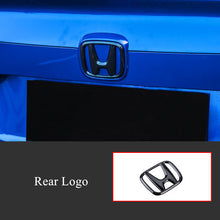 Load image into Gallery viewer, Logo For Honda 10th Civic 2016-2020 ABS Steering Wheel Front Emblem Rear Tailgate Badge Decal Creative Modfication
