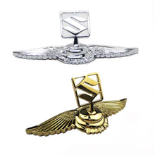 Load image into Gallery viewer, Suzuki Logo Wings Hood Stand Emblem
