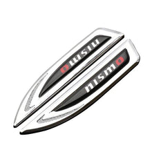 Load image into Gallery viewer, 2pcs Nissan Nismo Fender Emblems
