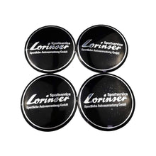 Load image into Gallery viewer, 4pcs 56.5/75 mm Mercedes-Benz Lorinser Wheel Center Hub Stickers
