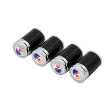 Load image into Gallery viewer, 4pcs Maserati Logo Tire Valve Caps
