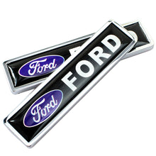 Load image into Gallery viewer, Ford Sport Emblem Fender Stickers Black
