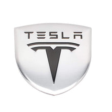 Load image into Gallery viewer, Tesla Shield Logo Trunk Emblem Sticker

